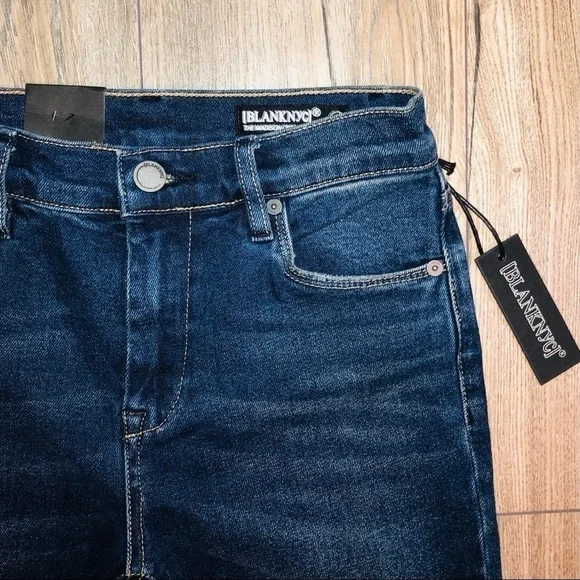 NWT Blank NYC Madison High Rise Crop Jeans Size 25 - Picture 2 of 11